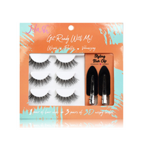 Kit Pestañas y Clips Get Ready With Me