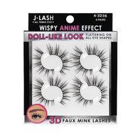 Pestañas Wispy Anime Effect 4 pares