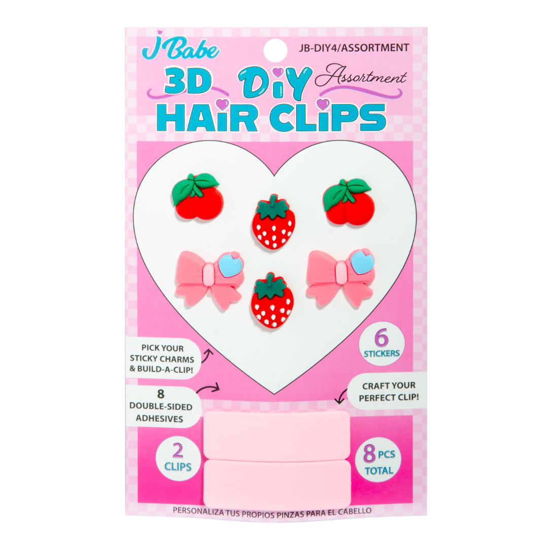 3D DIY Hair Clips