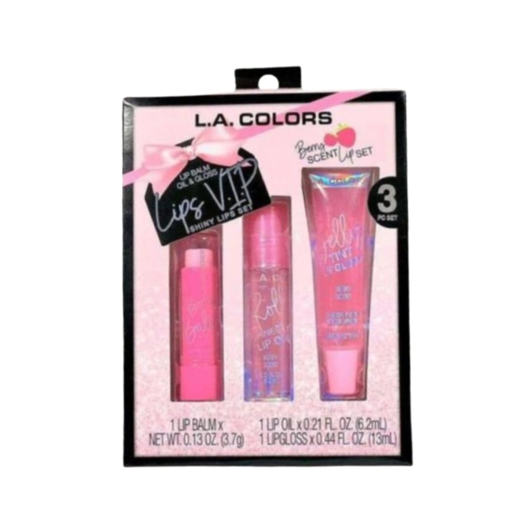 Set Gloss, Labial y Bálsamo Lips V.I.P.