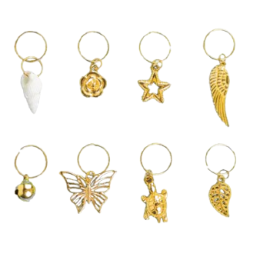 Anillos decorativos para el cabello