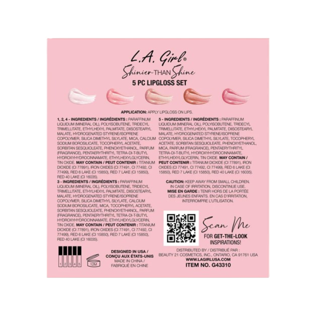 Shinier Than Shine Lipgloss Set