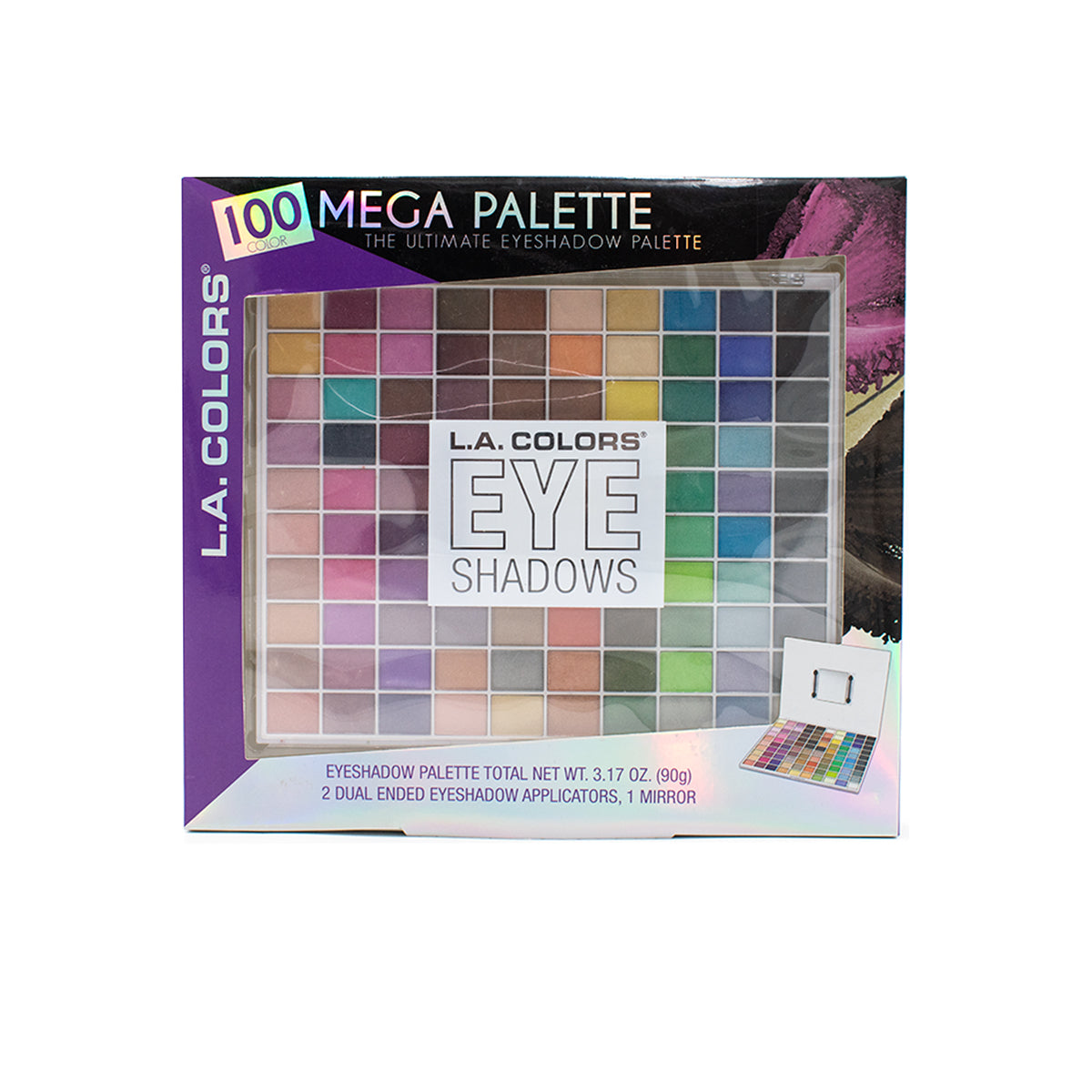 Paleta De Sombras 100 Tonos