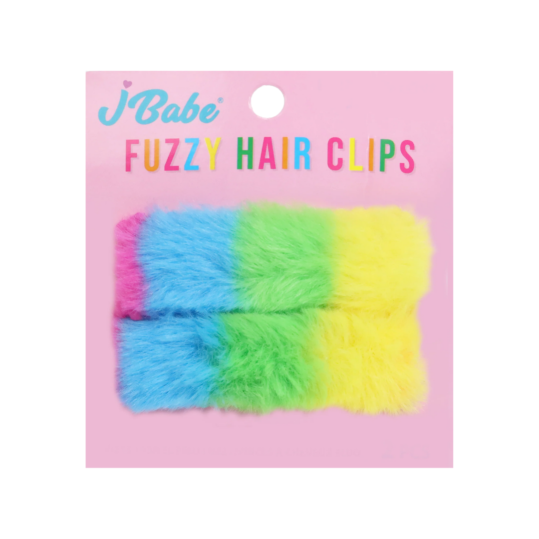 Clips Fuzzy Hair