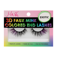 Pestañas Postizas 3d Mixed Color y End Color