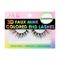 Pestañas Postizas 3d Mixed Color y End Color