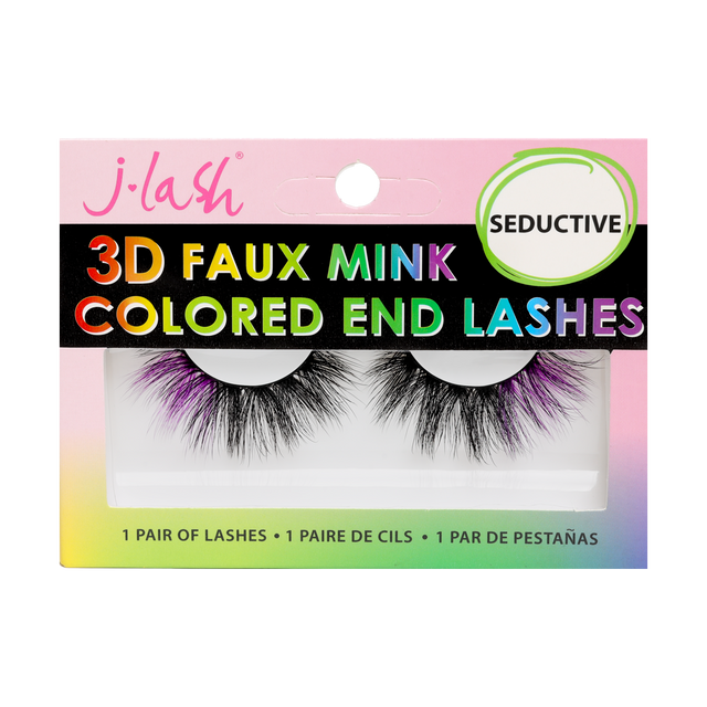 Pestañas Postizas 3d Mixed Color y End Color