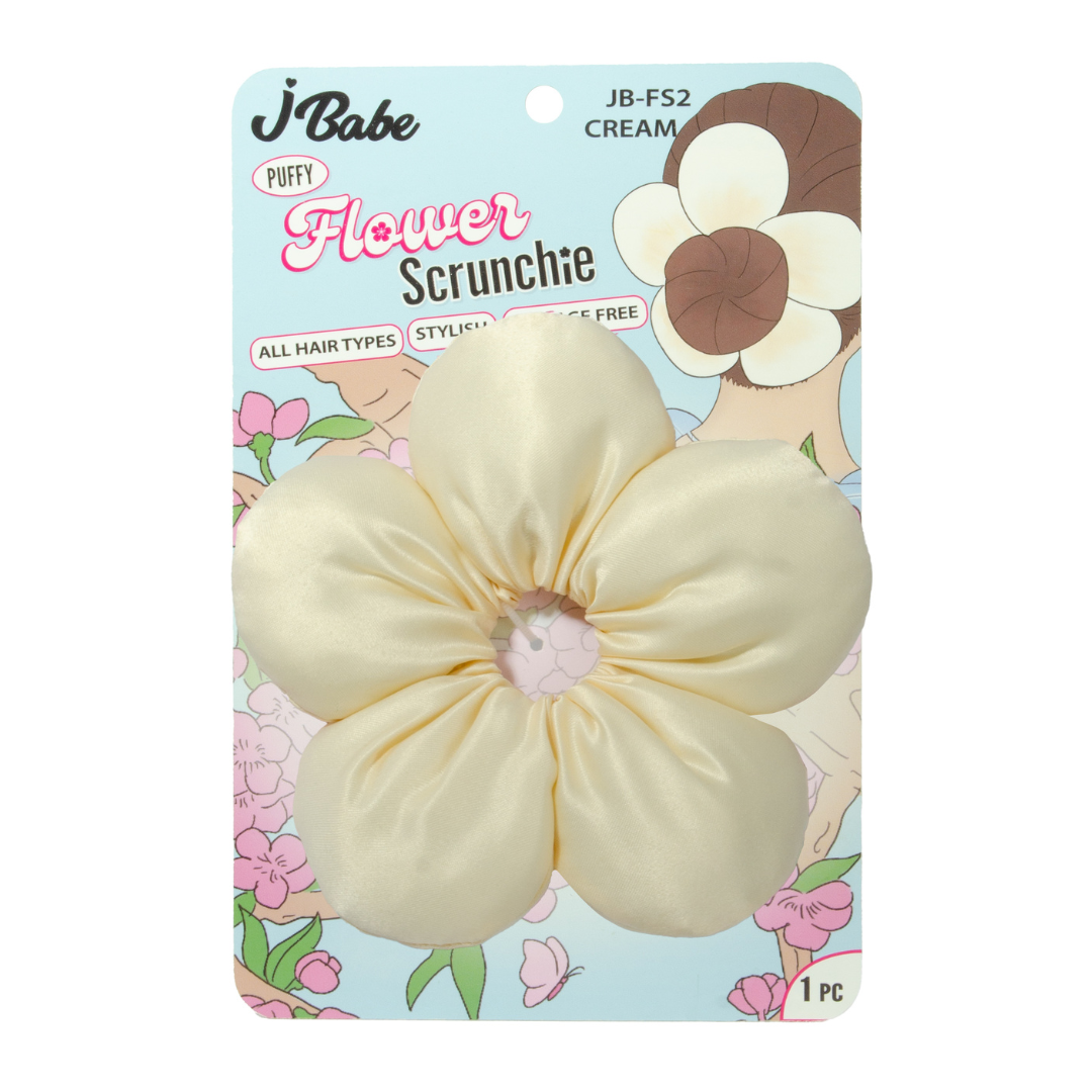 Flower Scrunchie