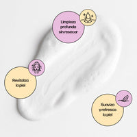 Espuma facial limpiadora con centella marca hayan