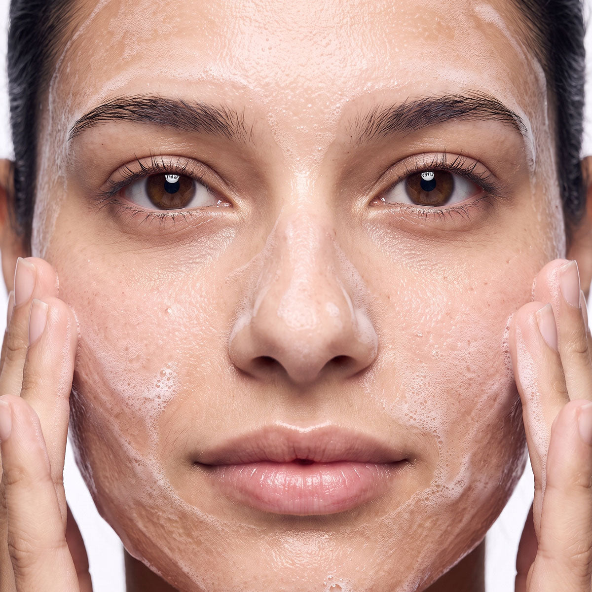 Espuma facial limpiadora con centella marca hayan