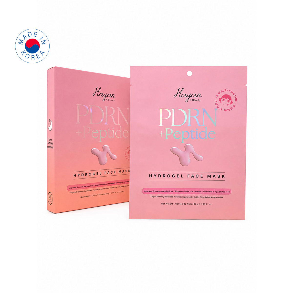 Mascarilla Hidrogel PDRN + Péptidos
