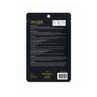 Mascarilla facial extracto  Oro + Caviar tela hidratante Hayan