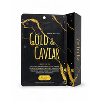 Mascarilla facial extracto  Oro + Caviar tela hidratante Hayan