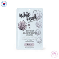 Mascarilla Facial extracto de Perla tela Efecto Glow Iluminador Hayan