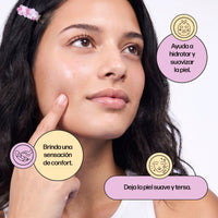 Mascarilla de Tela con Extracto de Avena  efecto Calmante Hayan