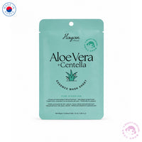 Mascarilla facial extracto Aloe Vera  tela hidratante Hayan