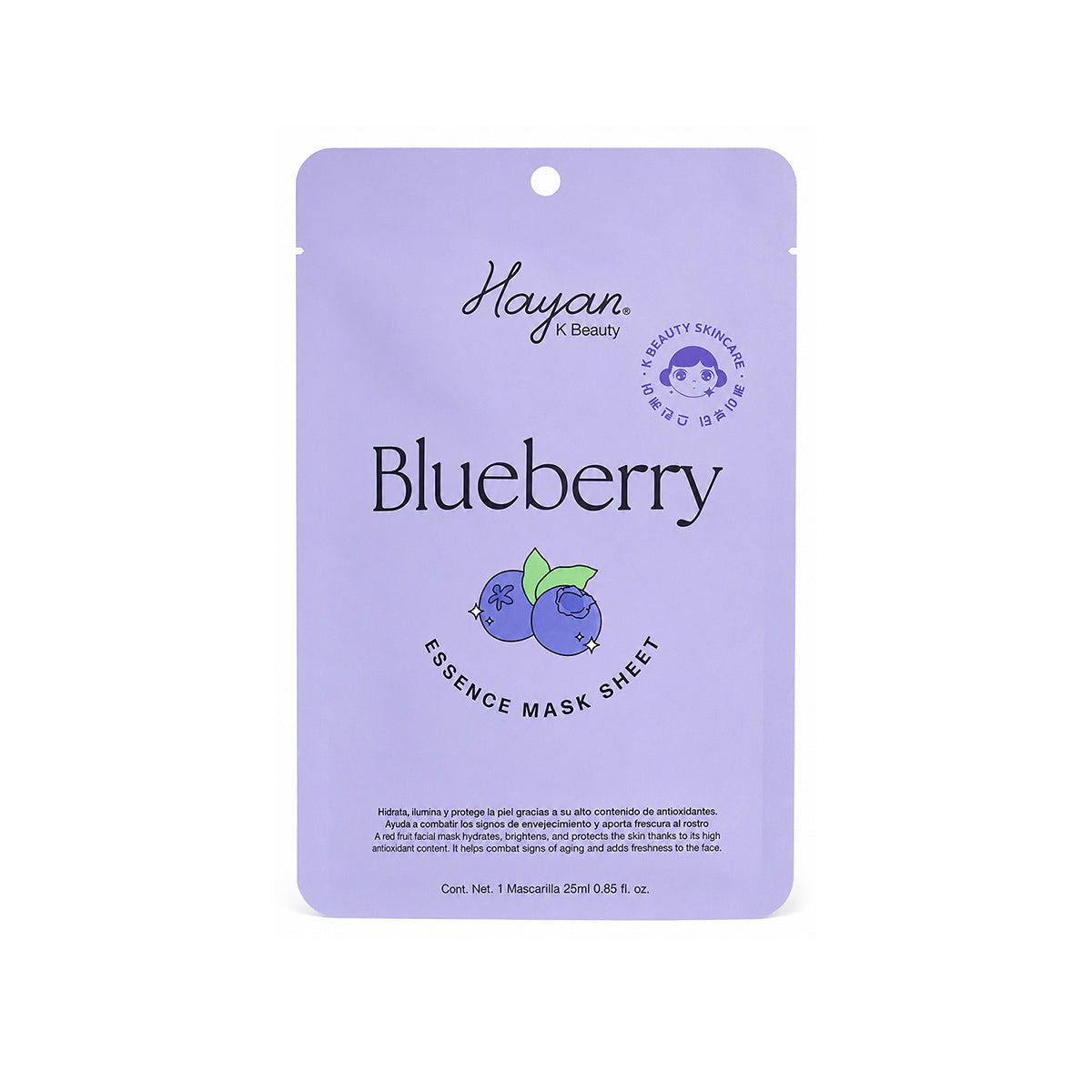 Mascarilla de Blueberry