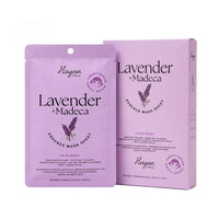Mascarilla de Tela con Extracto de lavanda + madeca efecto Calmante Intensivo