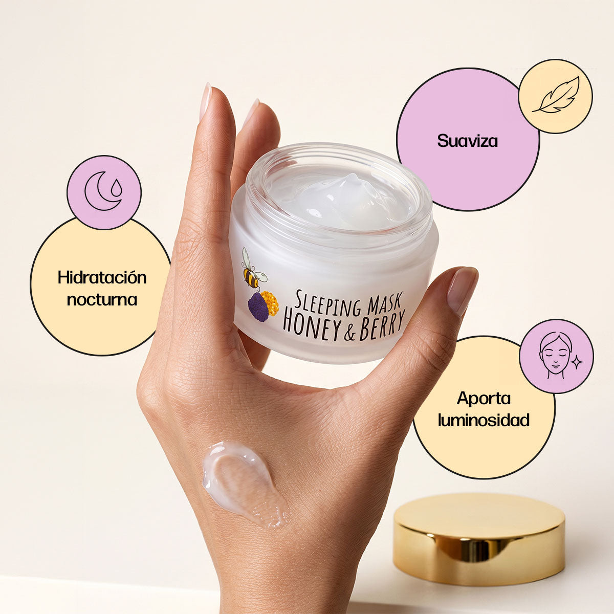 Crema de Noche Honey & Berry