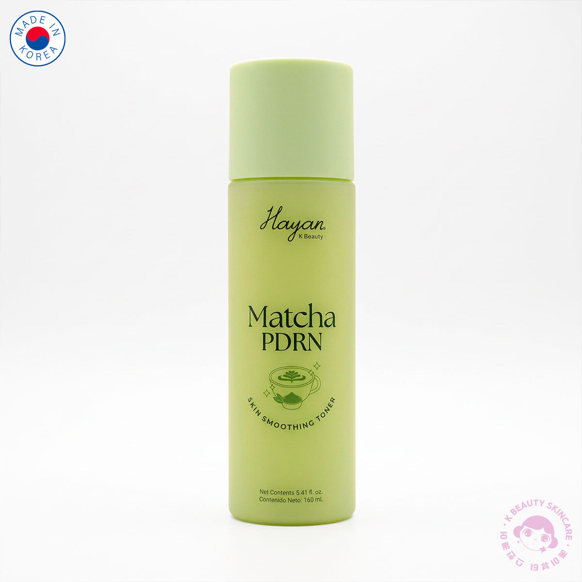 Tónico facial con Matcha+PDRN marca hayan todo tipo de piel