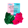 Double Color Velvet Scrunchies