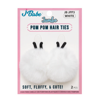 Ligas Para Cabello con Pompones Grandes