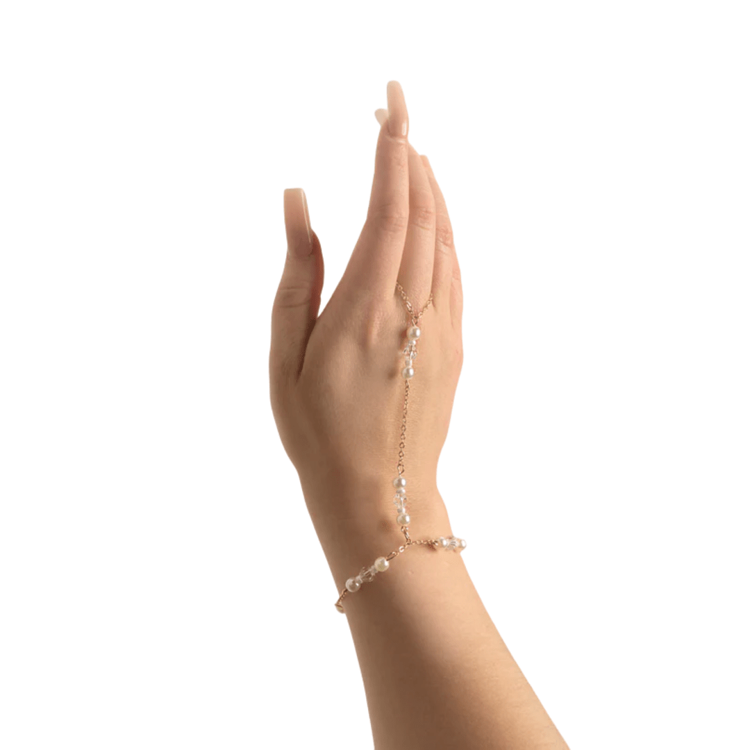 Anillo Brazalete Pearl Diamond
