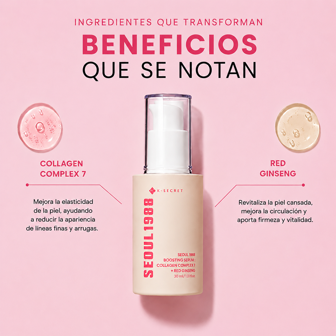 Boosting Serum: Collagen Complex 7 + Red Ginseng K-Secret