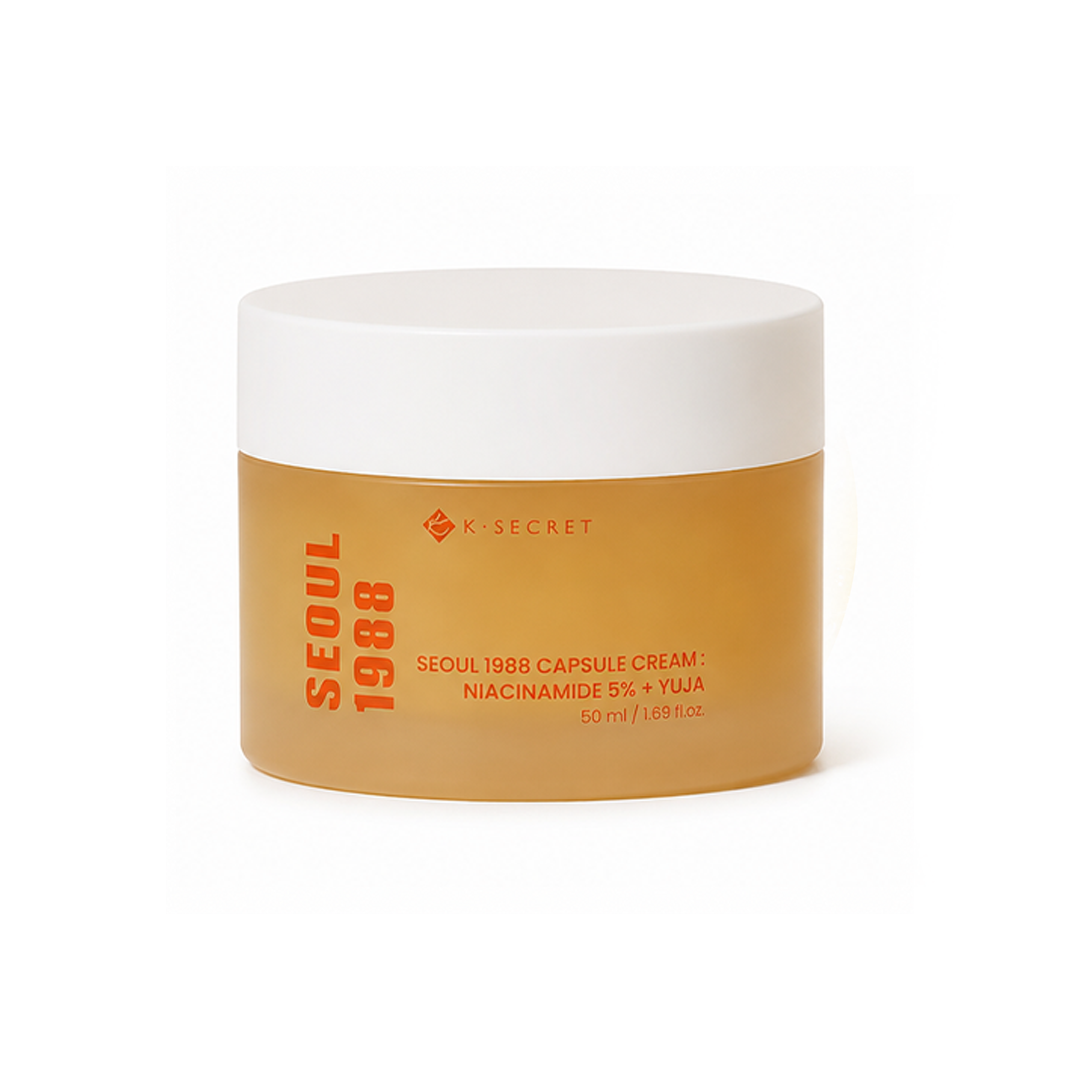K-Secret Seoul 1988 Capsule Cream: Niacinamide 5% + Yuja