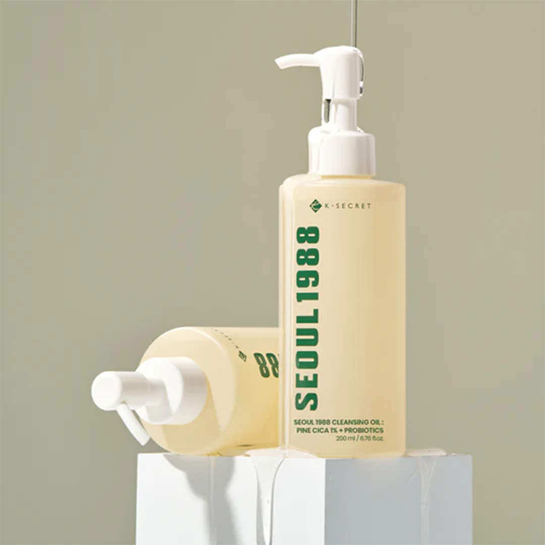 Limpiador En Aceite Pine Cica 1% + Probiotics Cleansing Oil K-Secret