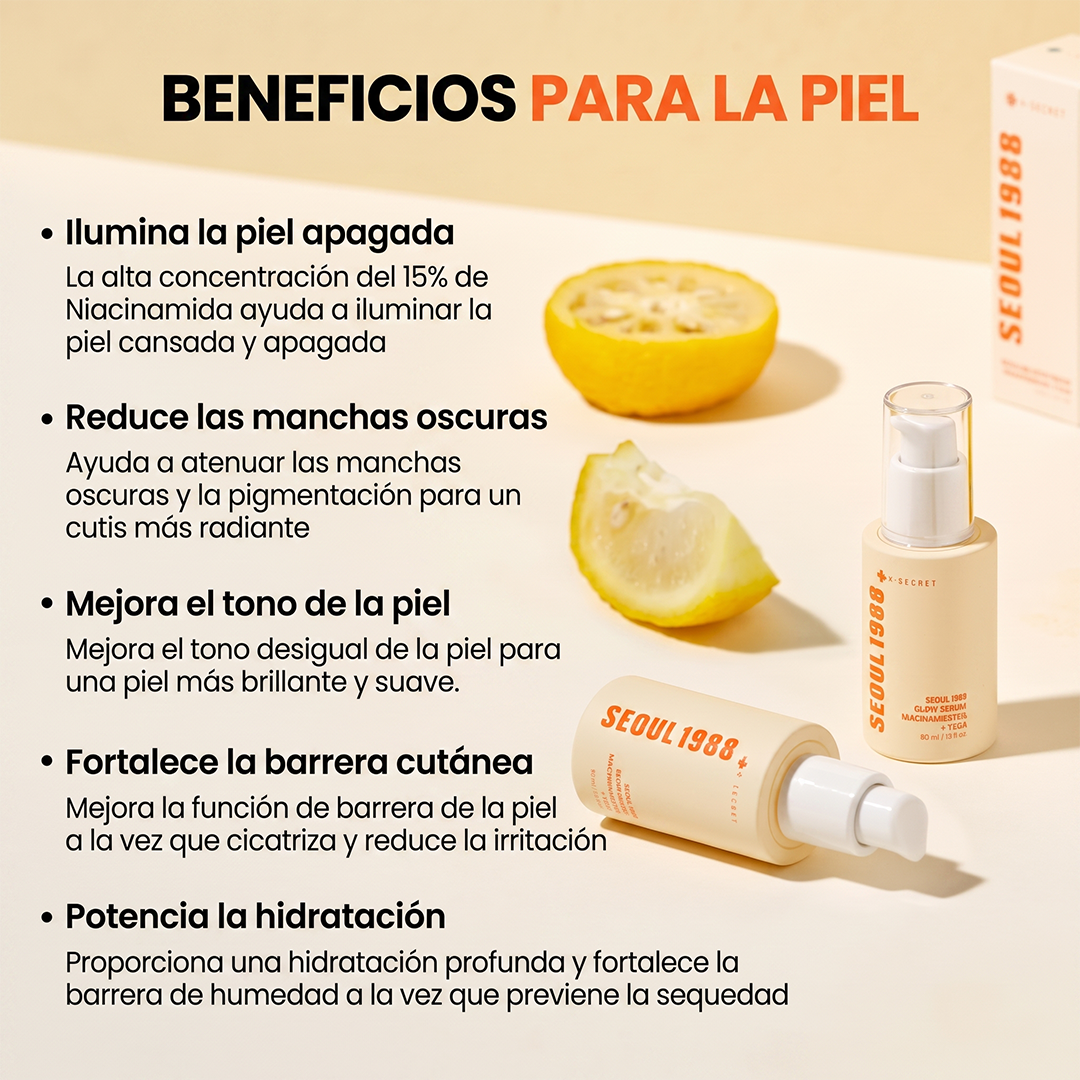 K-SECRET Seoul 1988 Glow Serum: Niacinamide 15% + Yuja