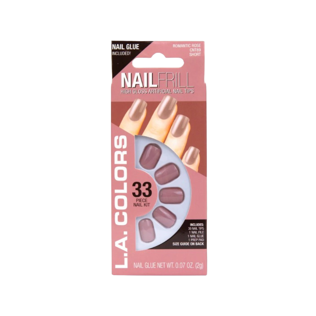 Kit Naill Frill Romantic Rose Press On