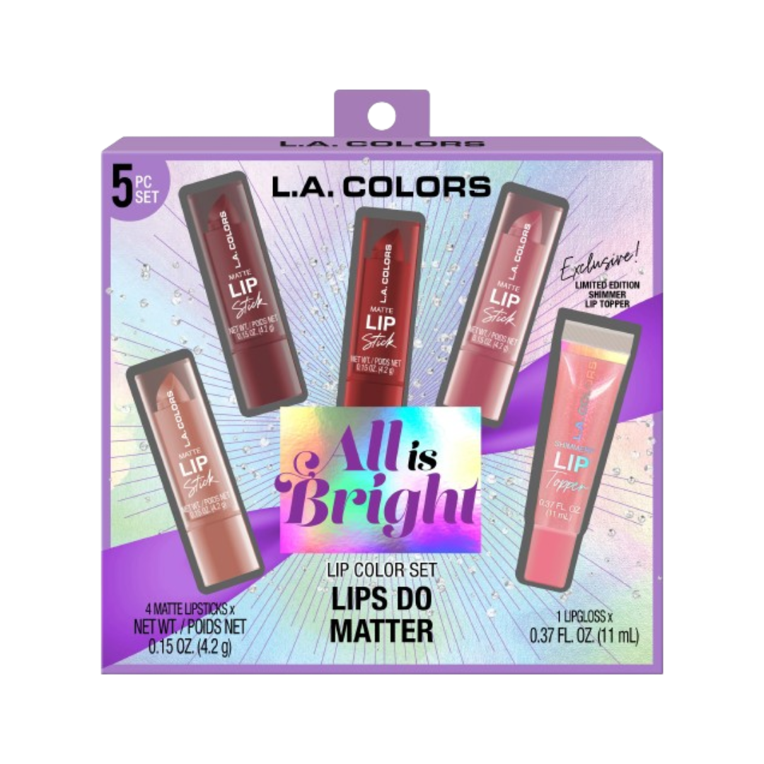 Labial Lips Color Lip Do Matter 5 piezas
