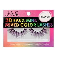 Pestañas Postizas 3d Mixed Color y End Color