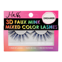 Pestañas Postizas 3d Mixed Color y End Color