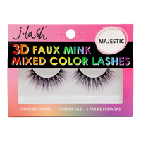 Pestañas Postizas 3d Mixed Color y End Color