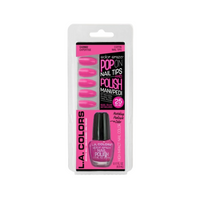 Kit Uñas Press On y Esmalte Pop On