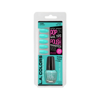 Press On and Nail Polish Pop On