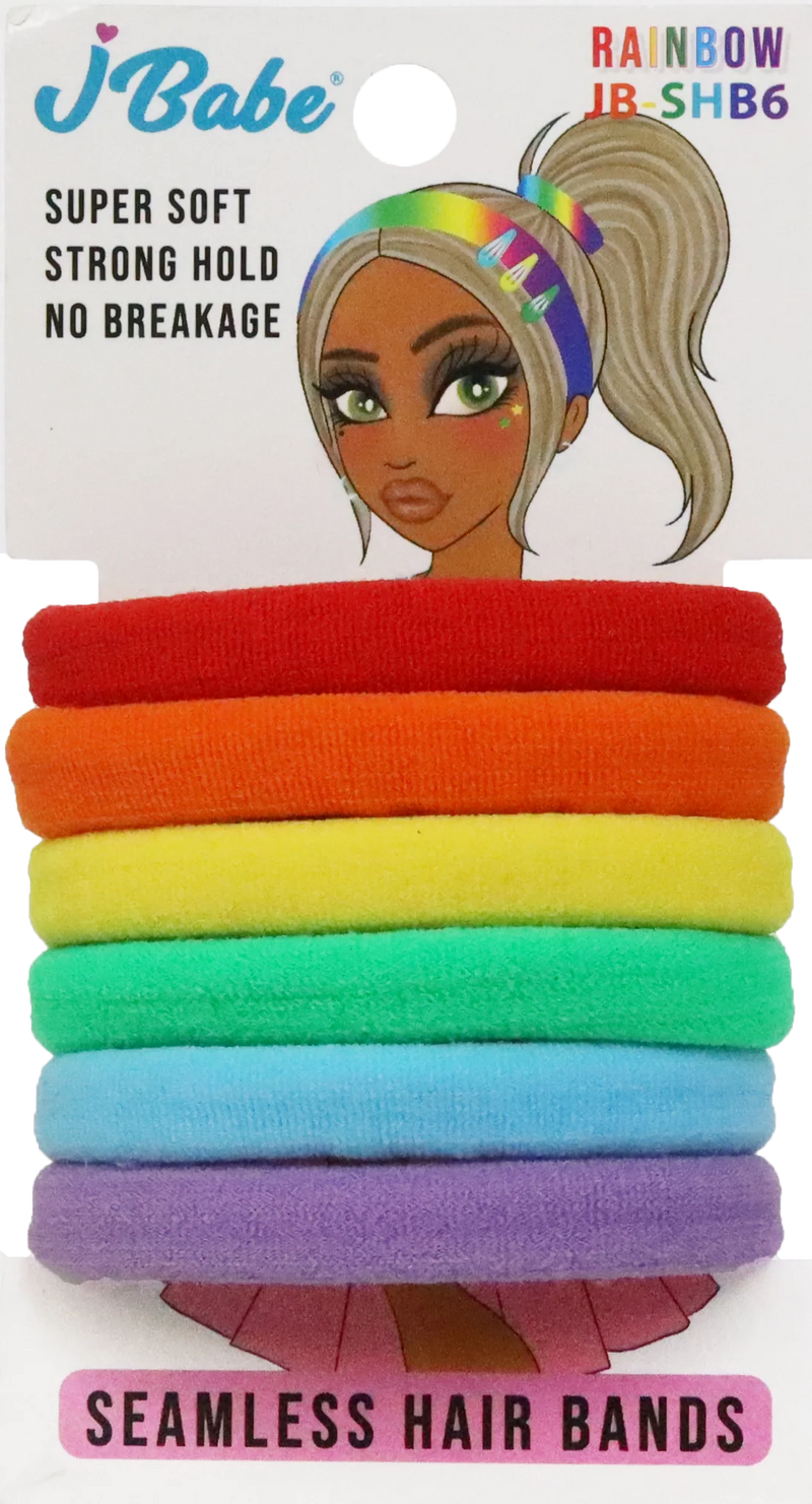 Seamless Hair Bands Rainbow