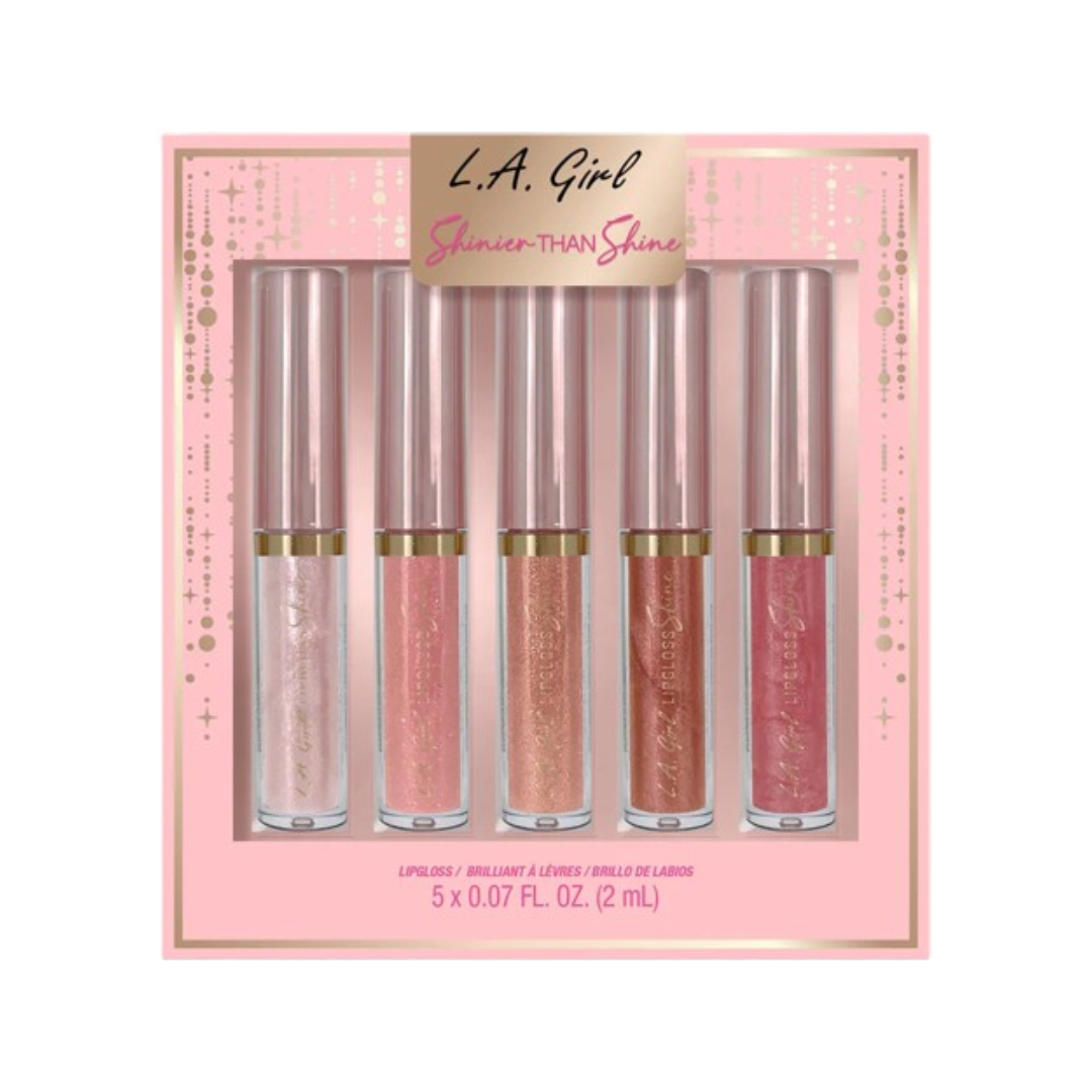 Shinier Than Shine - 5 pc Lipgloss Set