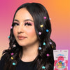 Clips Arcoiris de Florecitas