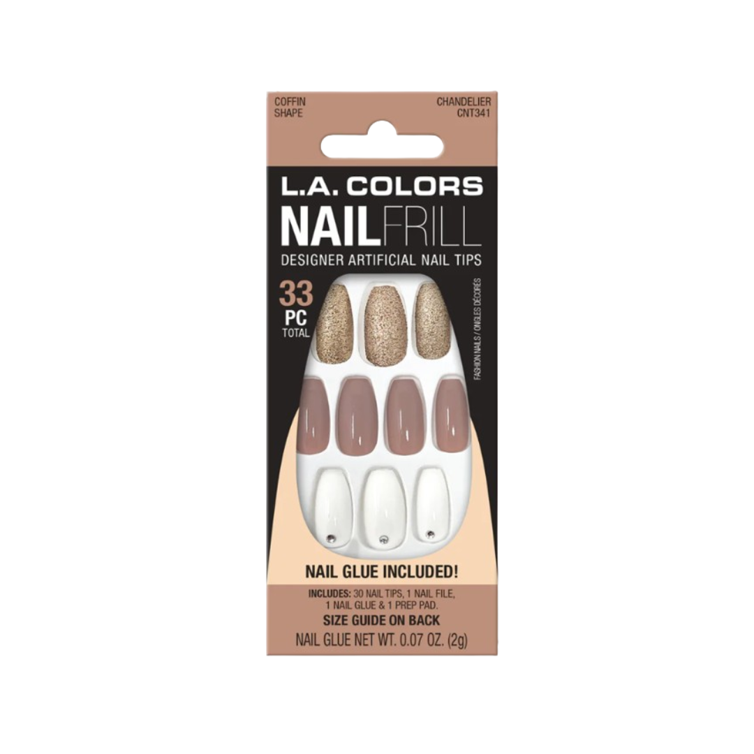 Uñas Press On Tips Frill Nail