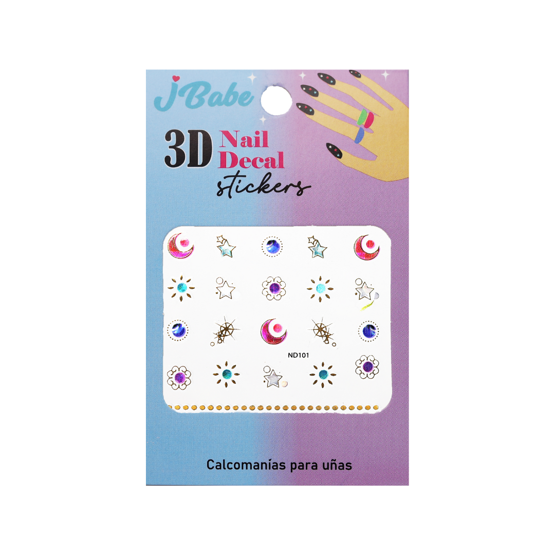 3D Stickers para Uñas