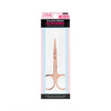 Tijeras para Pestañas/Cejas Oro Rosa