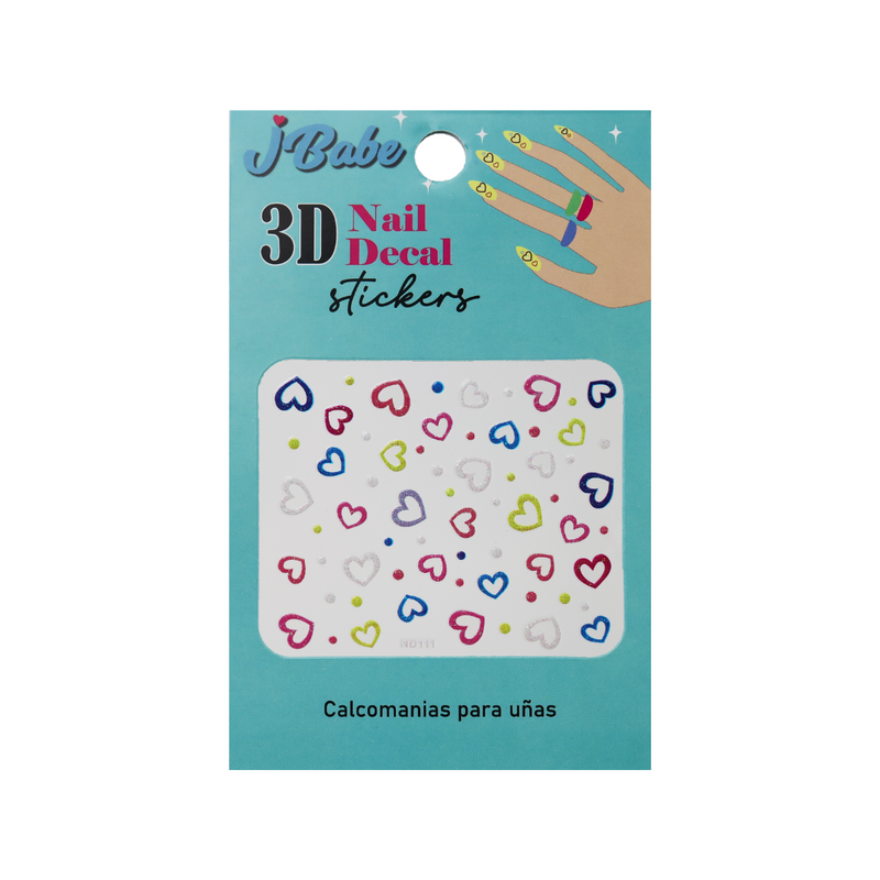 3D Stickers para Uñas
