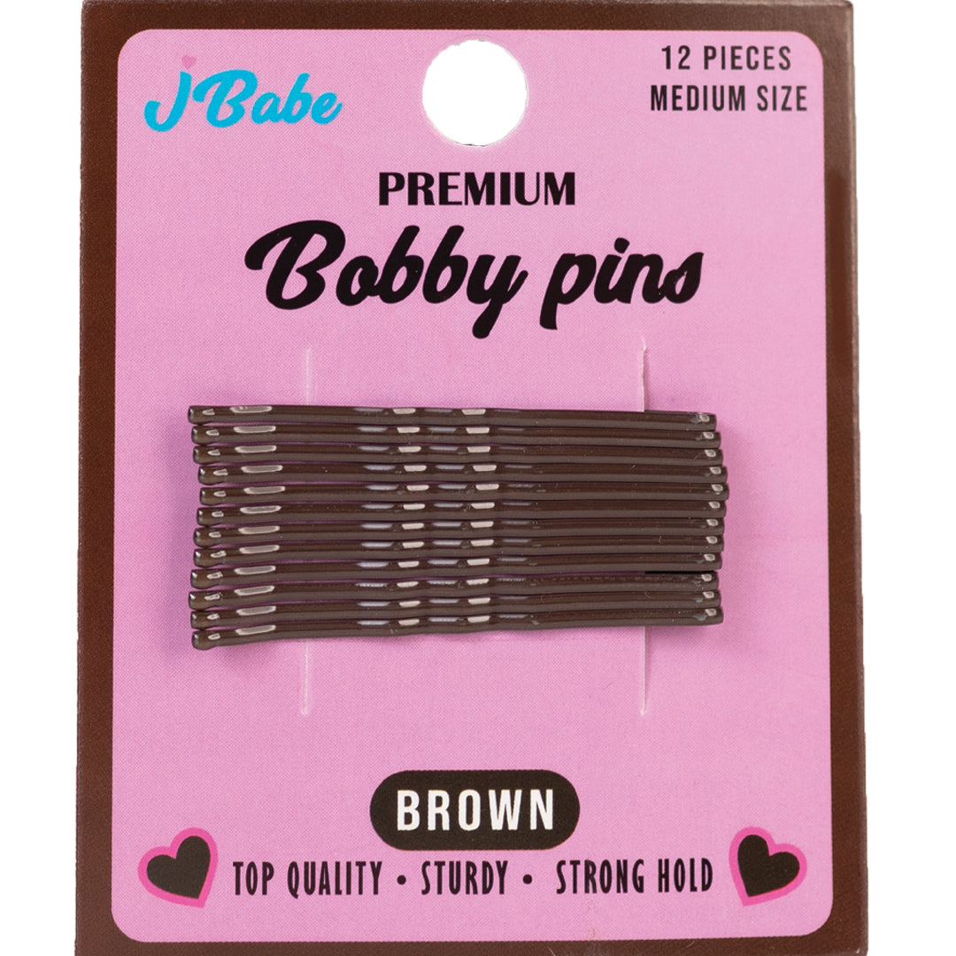 BOBBY PINS BLACK REGULAR