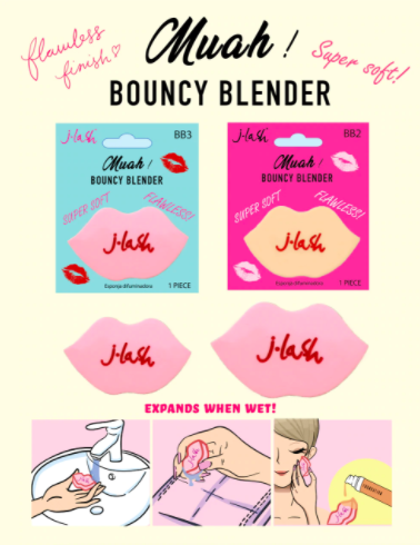 Esponja Pink Lip Bouncy