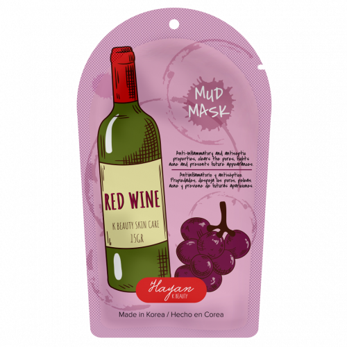MASCARILLA DE BARRO DE VINO TINTO