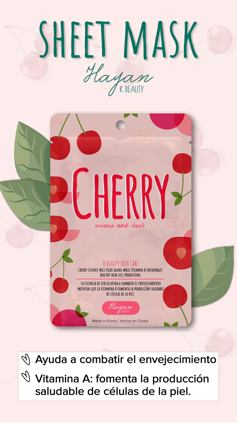 Mascarilla de Cereza