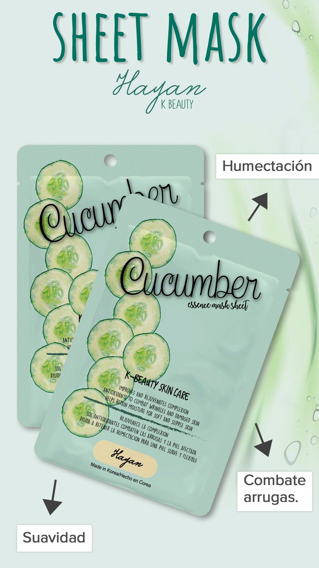 Mascarilla de Pepino